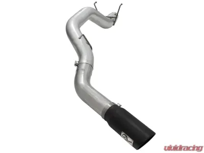 aFe Power Large Bore-HD 5" 409 Stainless Steel DPF-Back Exhaust System RAM Diesel Trucks 13-17 L6-6.7L (td) - 49-42039-B