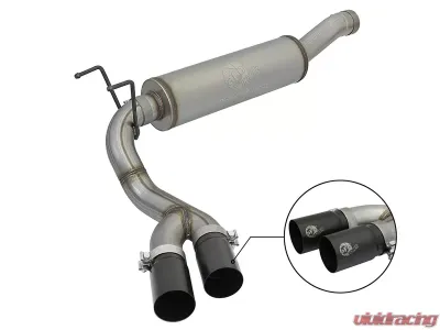 aFe Power Rebel Series 3-1/2" 409 Stainless Steel Catback Exhaust System RAM 2500/3500 14-17 V8-6.4L HEMI - 49-42057-B