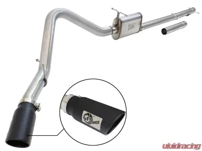 aFe Power MACH Force-Xp 3" to 3-1/2" 409 Stainless Steel Catback Exhaust System Ford Trucks 99-04 V8-5.4L /V10-6.8L - 49-43076-B