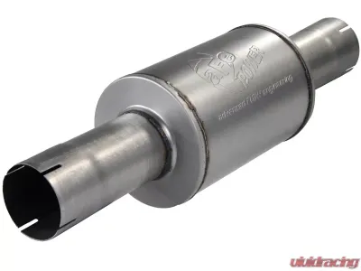 AFE Power ATLAS 4" Aluminized Steel Muffler 4"ID Inlet/Outlet, 30" Length, 8" Diameter - 49-91014