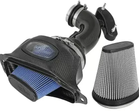aFe Power Black Series Momentum Carbon Fiber Cold Air Intake System Chevrolet Corvette 14-19 V8-6.2L (C7)