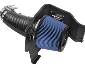 aFe Power Magnum Force Carbon Fiber Stage-2 Track Series Pro 5R Cold Air Intake System Dodge Challenger/Charger/Chrysler 300 SRT-8 11-18 V8-6.4L HEMI