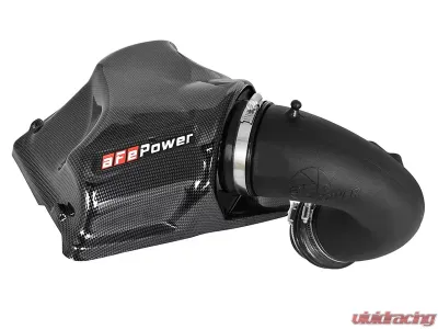 aFe Power Magnum Force Stage-2 Pro 5R Cold Air Intake System w/ Carbon Fiber Look Cover BMW 330i/430i (F3X) 16-20 L4-2.0L (t) B46/B48 - 54-12922-C