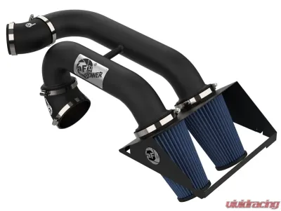 aFe Power Magnum Force Dual 3" Stage-2 Pro 5R Cold Air Intake System Ford F-150 2015-2023 V6-2.7L (tt) EcoBoost - 54-22642-B