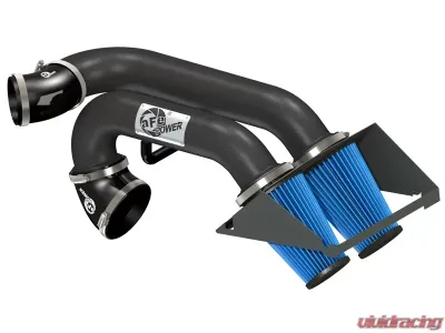 aFe Power Magnum Force Dual 3" Stage-2 ST Pro 5R Cold Air Intake System Ford F-150 | Raptor | Expedition 2017-2020 V6-3.5L (tt) - 54-22972-B