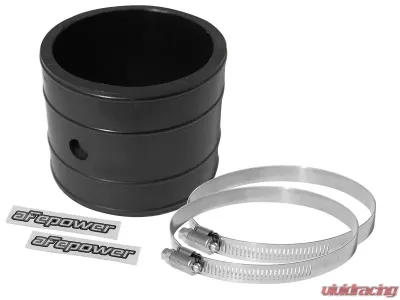 aFe Power Magnum Force Performance Accessories Coupling Kit: 2-3/4" ID x 2-1/2" L Straight w/ Hole (Polyurethane) - 59-00028