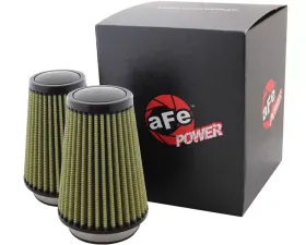 aFe Power Magnum Flow Pro GUARD7 Air Filter 3-1/2 F x 5 B x 3-1/2 T x 7 H in (1pr)