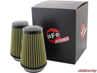aFe Power Magnum Flow Pro GUARD7 Air Filter 3-1/2 F x 5 B x 3-1/2 T x 7 H in (1pr) - 72-90069M
