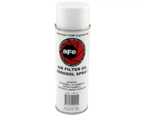 aFe Power Air Filter Oil: 6.5 oz; Gold (Aerosol Spray)