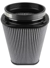 aFe Power Magnum FLOW Intake Replacement Air Filter w/ Pro DRY S Media - Carbon Fiber top (7-1/2x5-1/2) IN F x (9x7) IN B x (5-3/4x3-3/4) IN T (Carbon Fiber) x 10 IN H                                     - 21-90110-CF - Image 2