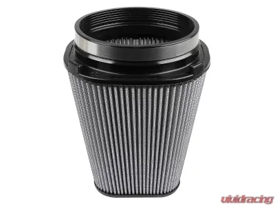 aFe Power Magnum FLOW Intake Replacement Air Filter w/ Pro DRY S Media - Carbon Fiber top (7-1/2x5-1/2) IN F x (9x7) IN B x (5-3/4x3-3/4) IN T (Carbon Fiber) x 10 IN H - 21-90110-CF