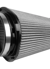 aFe Power Magnum FLOW Intake Replacement Air Filter w/ Pro DRY S Media - Carbon Fiber top (7-1/2x5-1/2) IN F x (9x7) IN B x (5-3/4x3-3/4) IN T (Carbon Fiber) x 10 IN H                                     - 21-90110-CF - Image 3
