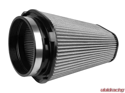 aFe Power Magnum FLOW Intake Replacement Air Filter w/ Pro DRY S Media - Carbon Fiber top (7-1/2x5-1/2) IN F x (9x7) IN B x (5-3/4x3-3/4) IN T (Carbon Fiber) x 10 IN H - 21-90110-CF