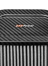 aFe Power Magnum FLOW Intake Replacement Air Filter w/ Pro DRY S Media - Carbon Fiber top (7-1/2x5-1/2) IN F x (9x7) IN B x (5-3/4x3-3/4) IN T (Carbon Fiber) x 10 IN H                                     - 21-90110-CF - Image 4