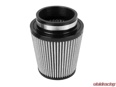 aFe Power Magnum FLOW Intake Replacement Air Filter w/ Pro DRY S Media (Pair) 4 IN F x 6 IN B x 4-1/2 IN T (Inverted) x 6 IN H - 21-91020-MA