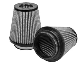 aFe Power Magnum FLOW Intake Replacement Air Filter w/ Pro DRY S Media (Pair) 4-1/2 IN F x 7 IN B x 4-1/2 IN T (Inverted) x 7 IN H