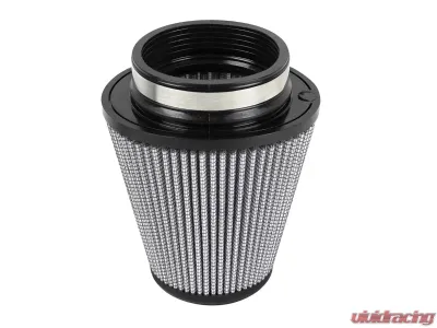 aFe Power Magnum FLOW Intake Replacement Air Filter w/ Pro DRY S Media (Pair) 3-1/2 IN F x (5-3/4 IN x 5 IN) B x 3-1/2 IN T (Inverted) x 6 IN H - 21-91145-MA