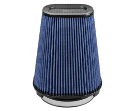 aFe Power Magnum FLOW Intake Replacement Air Filter w/ Pro 5R Media (7-1/2x5-1/2) IN F x (9x7) IN B x (5-3/4x3-3/4) IN T (Carbon Fiber) x 10 IN H