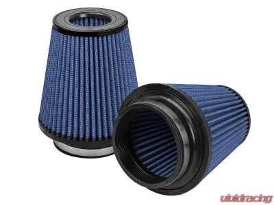 aFe Power Magnum FLOW Intake Replacement Air Filter w/ Pro 5R Media (Pair) 4-1/2 IN F x 7 IN B x 4-1/2 IN T (Inverted) x 7 IN H - 24-91045-MA