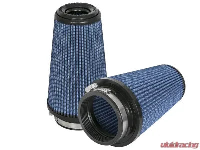 aFe Power Magnum FLOW Intake Replacement Air Filter w/ Pro 5R Media (Pair) F-3-1/2 X B-5 X T-3-1/2 (Inverted) X H-8 IN - 24-91117-MA