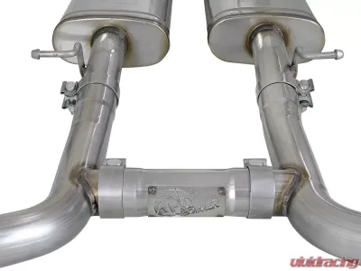 aFe Power Mach Force-Xp 2-1/2" Stainless Catback Exhaust System w/ Black Tips Dodge Challenger SXT/GT 15-23 V6-3.6L - 49-32067-B