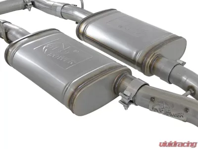 aFe Power Mach Force-Xp 2-1/2" Stainless Catback Exhaust System w/ Black Tips Dodge Challenger SXT/GT 15-23 V6-3.6L - 49-32067-B