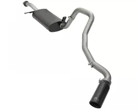aFe Power Mach Force-Xp Stainless Catback Exhaust System w/ Black Tip Nissan Patrol (Y61) 01-18 I6-4.8L