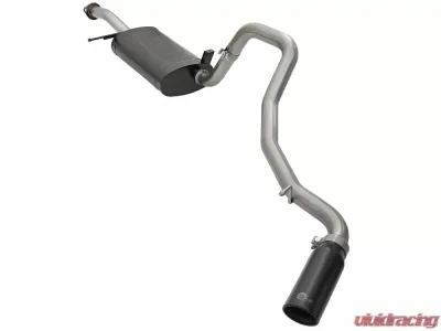 aFe Power Mach Force-Xp Stainless Catback Exhaust System w/ Black Tip Nissan Patrol (Y61) 01-18 I6-4.8L - 49-36121-B