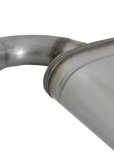 aFe Power Mach Force XP Stainless Steel Axle Back Exhaust System w/ Black Tips Ford Mustang GT V8 5.0L 2015-2022                                     - 49-43105-B - Image 3