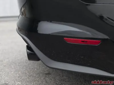 aFe Power Mach Force XP Stainless Steel Axle Back Exhaust System w/ Black Tips Ford Mustang GT V8 5.0L 2015-2022 - 49-43105-B