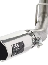 aFe Power Apollo GT Series 3" Stainless Catback Exhaust System w/ Polish Tip GM Gas Trucks 09-19 V6-4.3/V8-4.8/5.3L Standard Cab                                     - 49-44111-P - Image 2