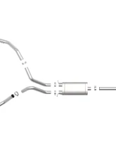 aFe Power Apollo GT Series 3" Stainless Catback Exhaust System w/ Polish Tip GM Gas Trucks 09-19 V6-4.3/V8-4.8/5.3L Standard Cab                                     - 49-44111-P - Image 4