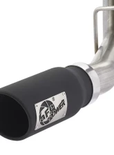 aFe Power Apollo GT Series 3" Stainless Catback Exhaust System w/ Black Tip GM Gas Trucks 09-19 V6-4.3/V8-4.8/5.3L Crew/Double Cab                                     - 49-44112-B - Image 2