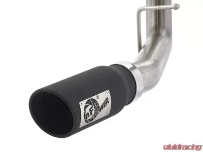 aFe Power Apollo GT Series 3" Stainless Catback Exhaust System w/ Black Tip GM Gas Trucks 09-19 V6-4.3/V8-4.8/5.3L Crew/Double Cab - 49-44112-B