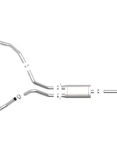 aFe Power Apollo GT Series 3" Stainless Catback Exhaust System w/ Polish Tip GM Gas Trucks 09-19 V6-4.3/V8-4.8/5.3L Crew/Double Cab                                     - 49-44112-P - Image 4