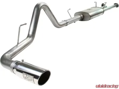 aFe Power Mach Force-Xp 3" Stainless Catback Exhaust System w/Polished Tip Toyota Tundra 07-09 V8-5.7L - 49-46006-P