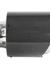 aFe Power Mach Force-Xp Universal Clamp-on Exhaust Tip Carbon Fiber 2-1/2 IN Inlet x 4-1/2 IN Outlet x 7 IN L                                     - 49T25454-C07 - Image 2