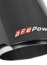 aFe Power Mach Force-Xp Universal Clamp-on Exhaust Tip Carbon Fiber 2-1/2 IN Inlet x 4-1/2 IN Outlet x 7 IN L                                     - 49T25454-C07 - Image 5