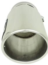 aFe Power Mach Force-Xp Universal Clamp-on Exhaust Tip Polished 4 IN Inlet x 5 IN Outlet x 12 IN L                                     - 49T40501-P12 - Image 3