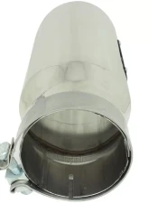 aFe Power Mach Force-Xp Universal Clamp-on Exhaust Tip Polished 4 IN Inlet x 5 IN Outlet x 12 IN L                                     - 49T40501-P12 - Image 5