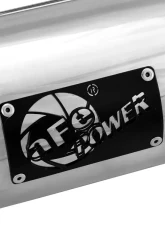 aFe Power Mach Force-Xp Universal Intercooled Clamp-on Exhaust Tip Polished 4 IN Inlet x 5 IN Outlet x 12 IN L                                     - 49T40506-P12 - Image 5