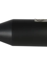 aFe Power Mach Force-Xp Universal Clamp-on Exhaust Tip Black 4 IN Inlet x 7 IN Outlet x 18 IN L                                     - 49T40701-B18 - Image 4