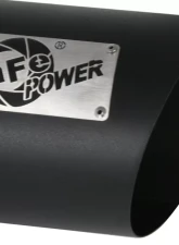 aFe Power Mach Force-Xp Universal Clamp-on Exhaust Tip Black 4 IN Inlet x 7 IN Outlet x 18 IN L                                     - 49T40701-B18 - Image 8