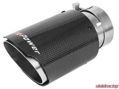 aFe Power MACH Force-Xp 2-1/2" Stainless Steel Carbon Fiber Exhaust Tip - 49T25354-C07