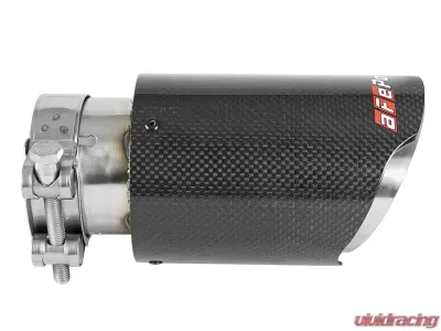 aFe Power MACH Force-Xp 2-1/2" Stainless Steel Carbon Fiber Exhaust Tip - 49T25354-C07