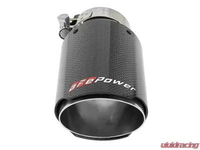 aFe Power MACH Force-Xp 2-1/2" Stainless Steel Carbon Fiber Exhaust Tip - 49T25354-C07
