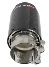 aFe Power MACH Force-Xp 2-1/2" Stainless Steel Carbon Fiber Exhaust Tip                                     - 49T25354-C07 - Image 4