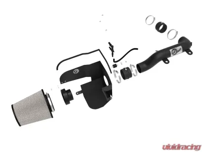 aFe Power Magnum FORCE Stage-2XP Cold Air Intake System w/ Pro DRY S Media Black Jeep Wrangler (JL) 2018-2023 I4-2.0L (t) - 54-53029D