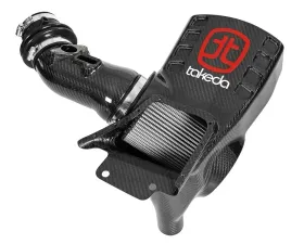 aFe Power Black Series Carbon Fiber Cold Air Intake System w/ Pro DRY S Media Honda Civic Type R I4-2.0L (t) 2017-2021