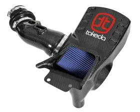 aFe Power Black Series Carbon Fiber Cold Air Intake System w/ Pro 5R Media Honda Civic Type R I4-2.0L (t) 2017-2021